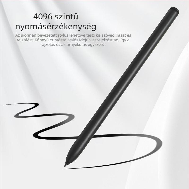 Passzív mágneses stylus nyomásérzékeléssel, töltés nélkül, kompatibilis tabletekkel és e-könyvolvasókkal