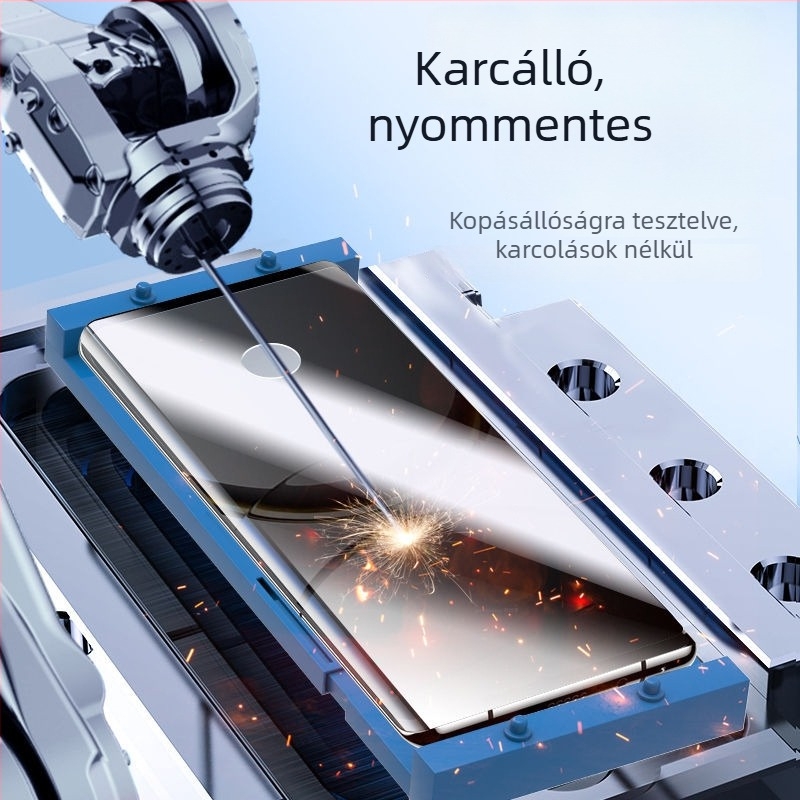 OPPO Find X8 Pro Görbült kerámia kijelzővédő - Adatvédelmi tempered fólia X6 Pro, X7 Ultra, X5