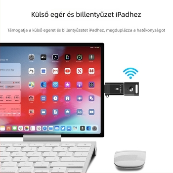 USB–Lightning átalakító adatátvitelre és töltésre, OTG adapter