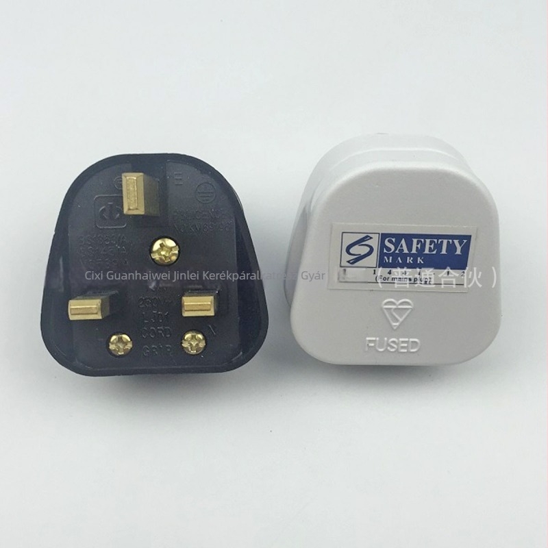 BS1363 brit dugó négyszögletes érintkezővel, Singapore Safety Mark tanúsítvánnyal