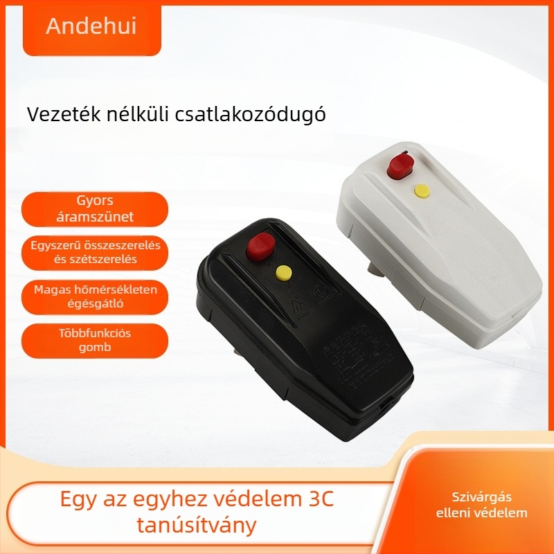 Vezeték nélküli szivárgásvédő dugó melegítőhöz és intelligens vécéhez, KP testreszabott modell