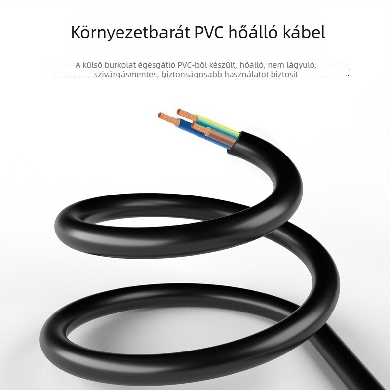 SAA hitelesített, tiszta rézből készült ausztrál szabvány szerinti 3-pólusú tápkábel C5 Cloverleaf csatlakozóval, 1,5 m hosszú laptop adapter