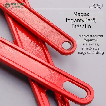 Erős öntött acél tűzcsap kulcs spray bevonattal