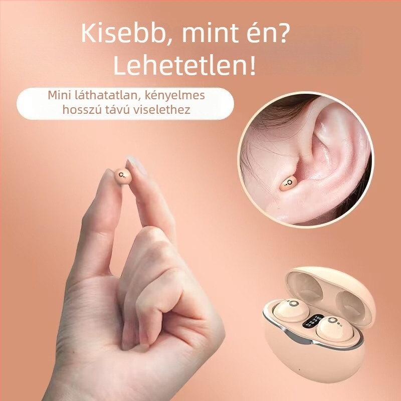 S800 Bluetooth fülhallgató alváshoz, kompakt, vezeték nélküli sportfülhallgató futáshoz, hosszú akkumulátor-élettartammal