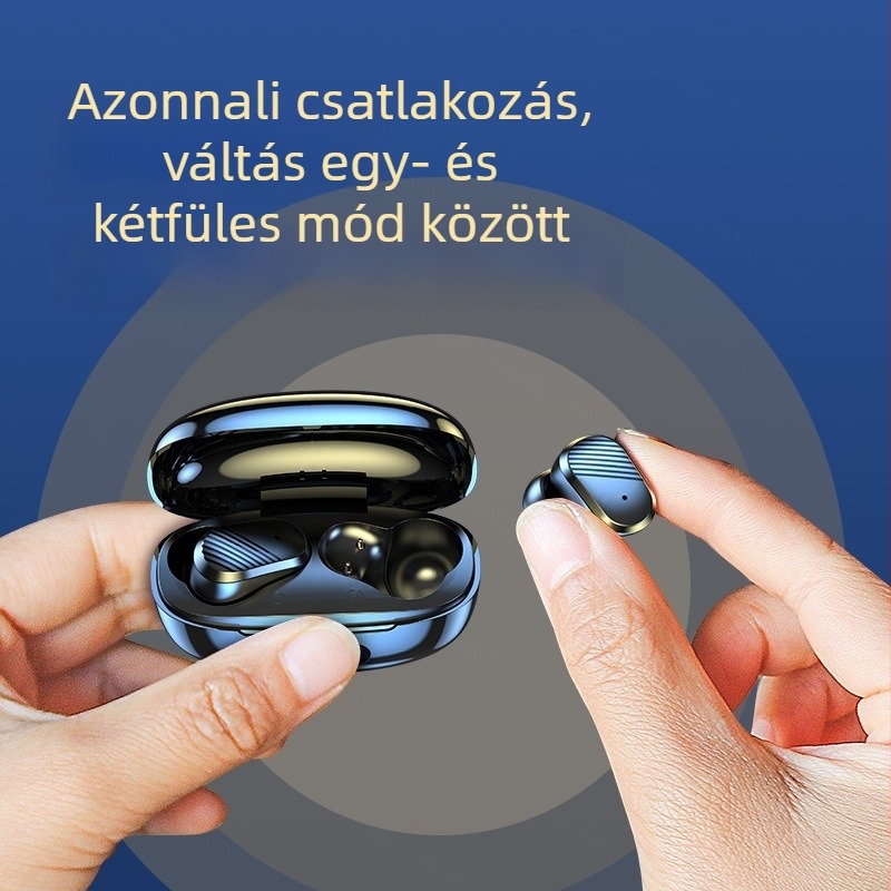 Vezeték nélküli Bluetooth fülhallgató in-ear, digitális kijelzővel, zajcsökkentés, sztereó hangzás, Bluetooth 5.2, több mint 8 óra üzemidő