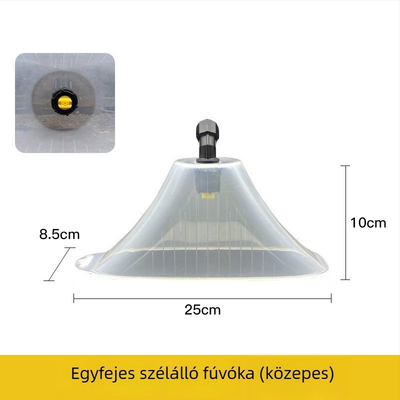 Szélvédett permetezőfej elektromos mezőgazdasági permetezőhöz – permetezőfej földimogyoró, kukorica és rizsföldekhez