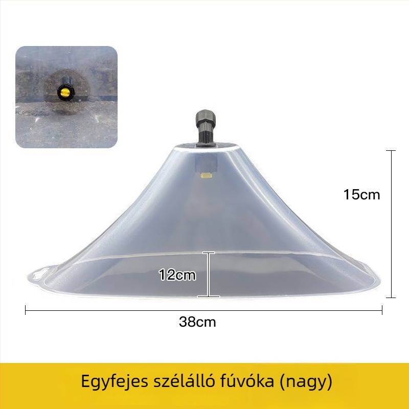 Szélvédett permetezőfej elektromos mezőgazdasági permetezőhöz – permetezőfej földimogyoró, kukorica és rizsföldekhez