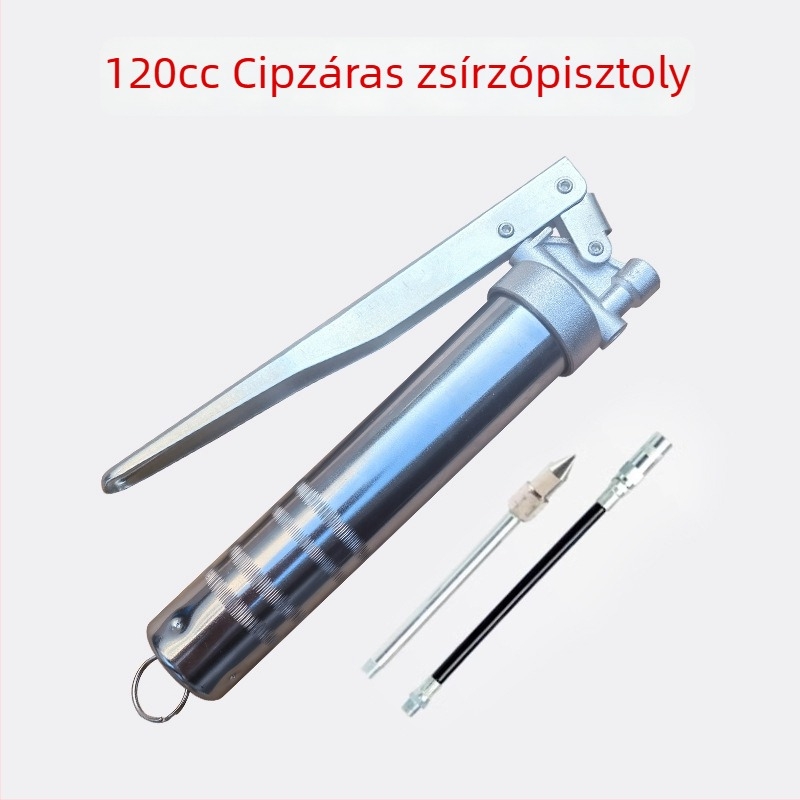 120cc lánc kenőzsírpisztoly japán stílusú kézi, NSK kenőzsír 80 g, Caterpillar berendezéshez