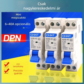 CHNT DZ267 NXB-40 kismegszakító, 40 A, 1P+N, háztartási használatra