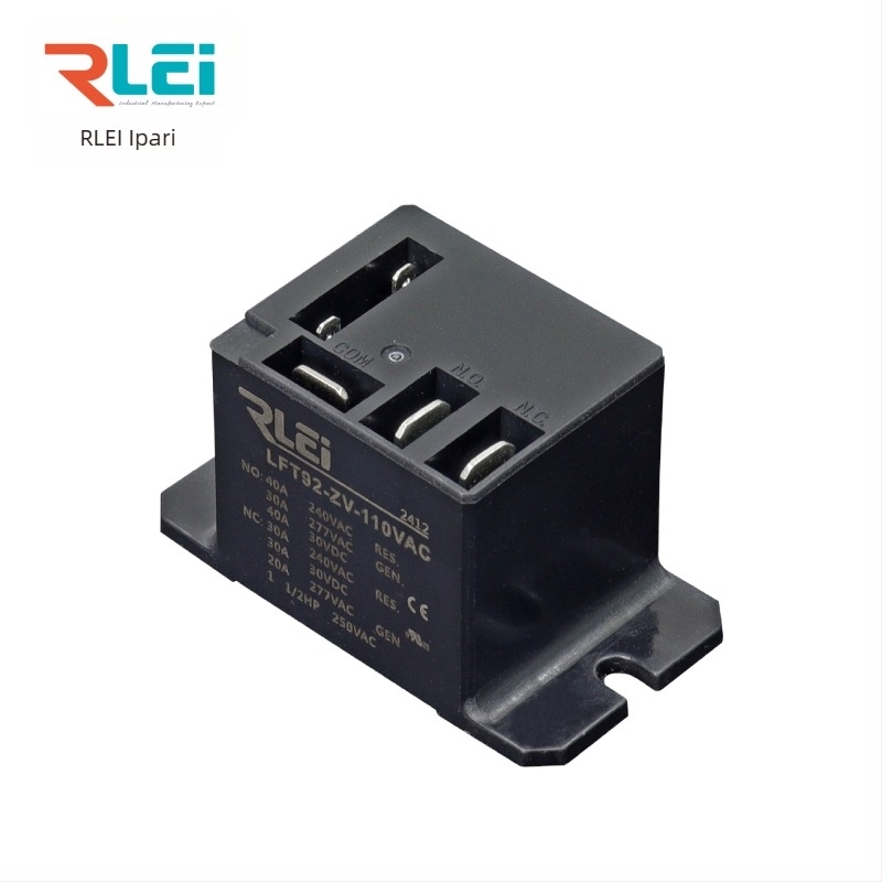 Hongfa JQX-105F40A relé cseréje, T92 készlet, AC220V, 4 pin, HF105F zárt típus