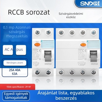 L60N sorozat RCCB elektromágneses maradékáram megszakító