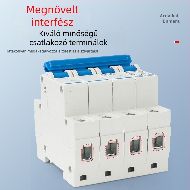 DZ47-63/1P Miniatűr áramkör-megszakító családi használatra, C45, 10A, 16A, 25A, 32A, 63A