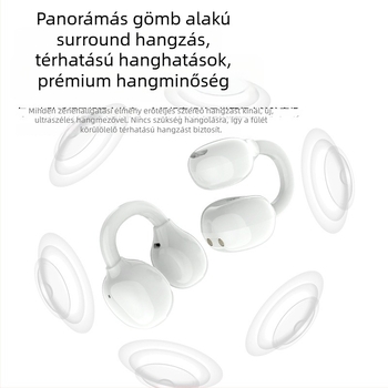 M11 fülklipszes csontvezetéses vezeték nélküli Bluetooth fülhallgató, légies kialakítás, Bluetooth 5.3, 4–8 óra üzemidő