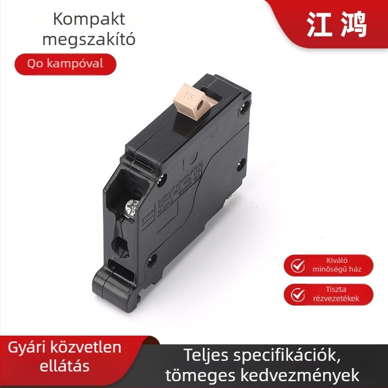 QO dugaszolható miniáramkör-megszakító kampóval THQL 1P2P3P