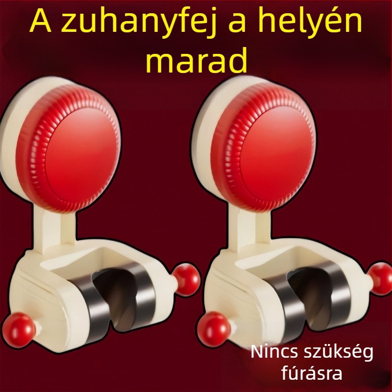 Zuhanytartó vákuumos pohárral, állítható, fúrás nélküli