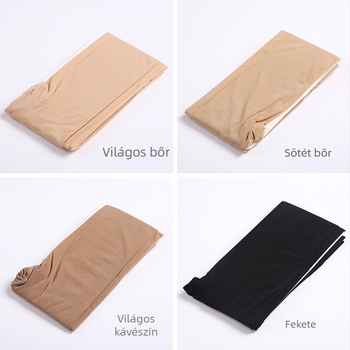 Zhenjing 6088 Tavasz–Ősz 15D nylon harisnya, plusz méret, selymes fénnyel, átláthatatlan, közepes vastagságú