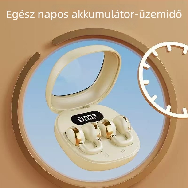 X31 fülcsipeszes Bluetooth fejhallgató LED kijelzővel, HD hangzás, hosszú üzemidejű, kényelmes viselet