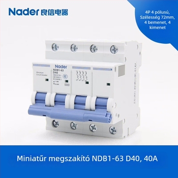 Nader NDB1-63D sor Miniatűr áramkör-megszakító
