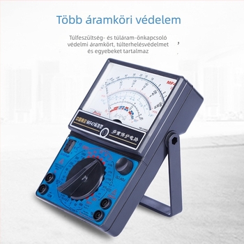 Weihua MF47 analóg multiméter - nagy pontosságú mechanikus, többfunkciós, égés elleni védelem