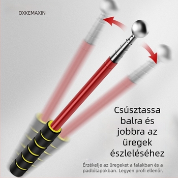 Teleszkópos üres fal vizsgáló kalapács lakásátvételhez
