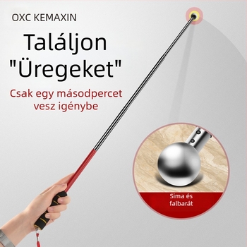 Teleszkópos üres fal vizsgáló kalapács lakásátvételhez