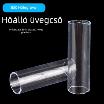 850/852/952 légpumpa fogantyújához üvegcső; hőálló, átlátszó belső cső