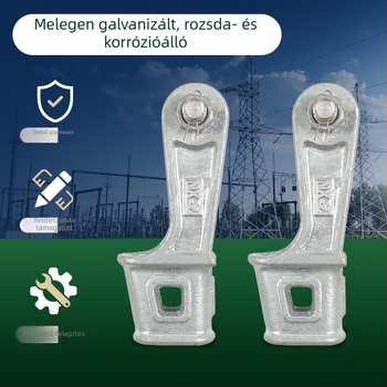 Nemzeti szabvány NX-1-2-3 kábelbilincs, kúpos alakú vonalszorító, forróhorganyzott átviteli bilincs