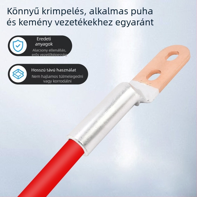 Réz- és alumínium vezeték terminál, kettős lyukú, DTLS/DTL25-630