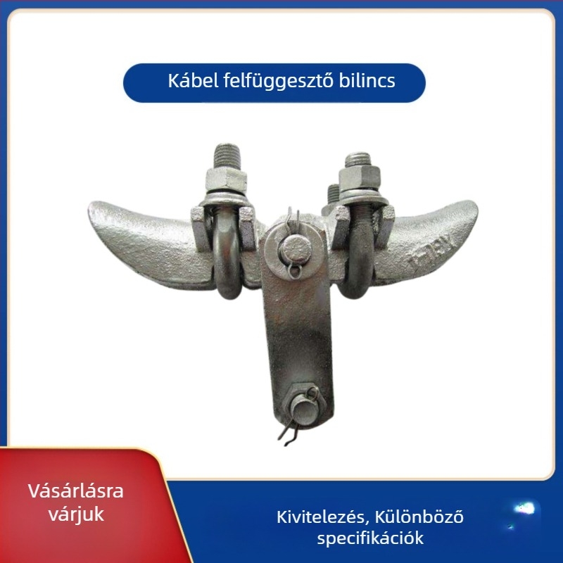 ADSS OPGW függőkábel-szorító magasfeszültségű optikai kábelhez