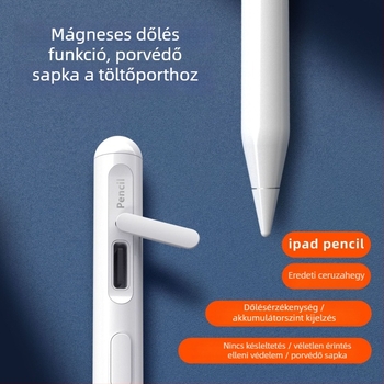 Rammer Apple iPad kapacitív toll mágneses rögzítéssel – érintőképernyőhöz