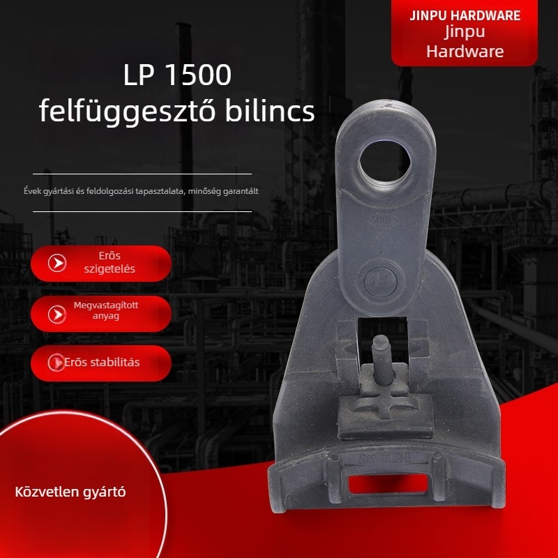 LP 1500 műanyag függőcsipesz elektromos vezetékekhez – rögzítő csipesz, teljes specifikációk