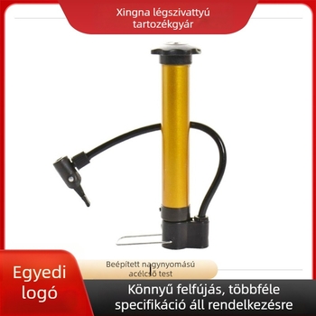 Hordozható lábpedálos pumpa kosárlabda-, úszógyűrű- és egyéb labdák felfújásához