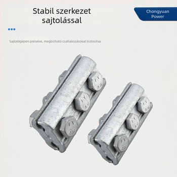Forró-horganyzott vas- és acél sodort huzal és párhuzamos barázdált vezeték-klipek, JBB-1/JBB-2/JBB-3