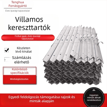Elektromos berendezésekhez használt keresztgerenda, forróhorganyzott, nemzeti szabvány szerint