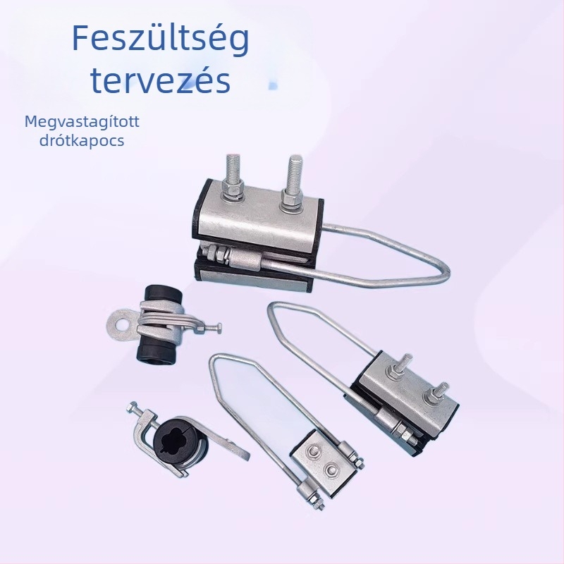 JNS-1-2 csoportos huzalszorító a huzalok húzásához és rögzítéséhez, négy- vagy kétnyílású vezetékekhez, kábelrögzítő klip
