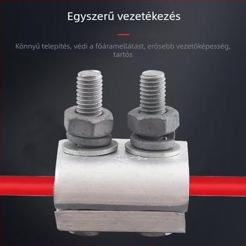 Réz–alumínium átmeneti kábelkapocs, vízálló, kábelcsatornához