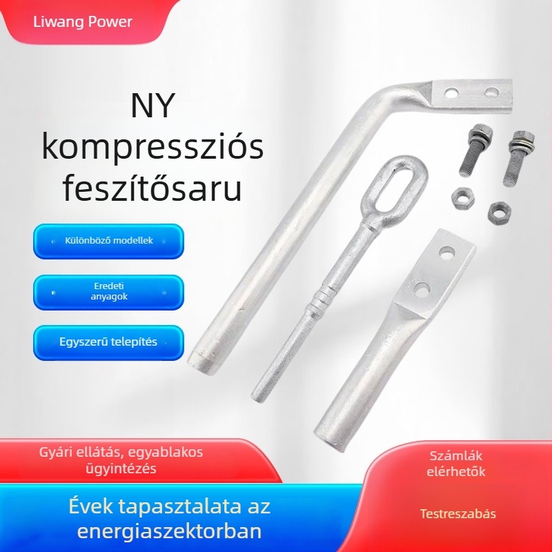 NY kompressziós típusú feszítő bilincs, alumíniumötvözet
