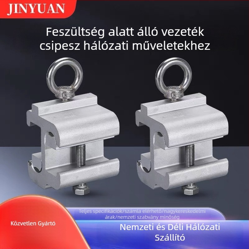 10 kV-es élővezetékhez való csipesz a hálózathoz, önzáró pisztoly-típusú S-alakú csipesz a Monkey Head átvitel csipeszeinek telepítéséhez és eltávolításához