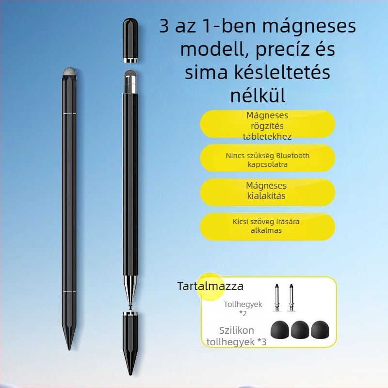 Lenovo és iPad tabletekhez készült stylus, fém testtel, 2026-os új modell, tanuláshoz és rajzoláshoz