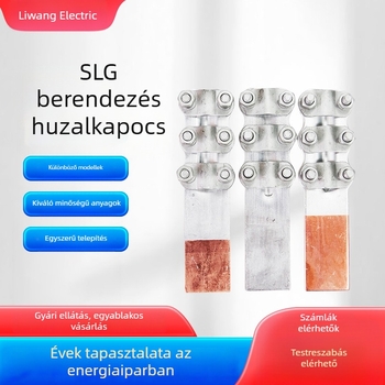 Réz–alumínium ötvözetű kábelcsipeszek forrasztóberendezésekhez, átmeneti kábelcsipeszek és kábelcsatlakozók
