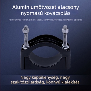Magasfeszültségű kábel rögzítő csipesz, egynyílású kábelhez és ágvonalhoz, nylonos szigetelő rögzítő