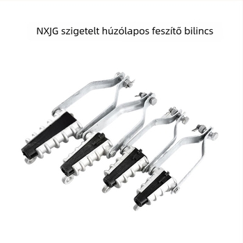 NXJG-1-2-3-4 Véső alakú szigetelt feszítő csap, lemez típusú alumíniumötvözet, nagyfeszültséghez