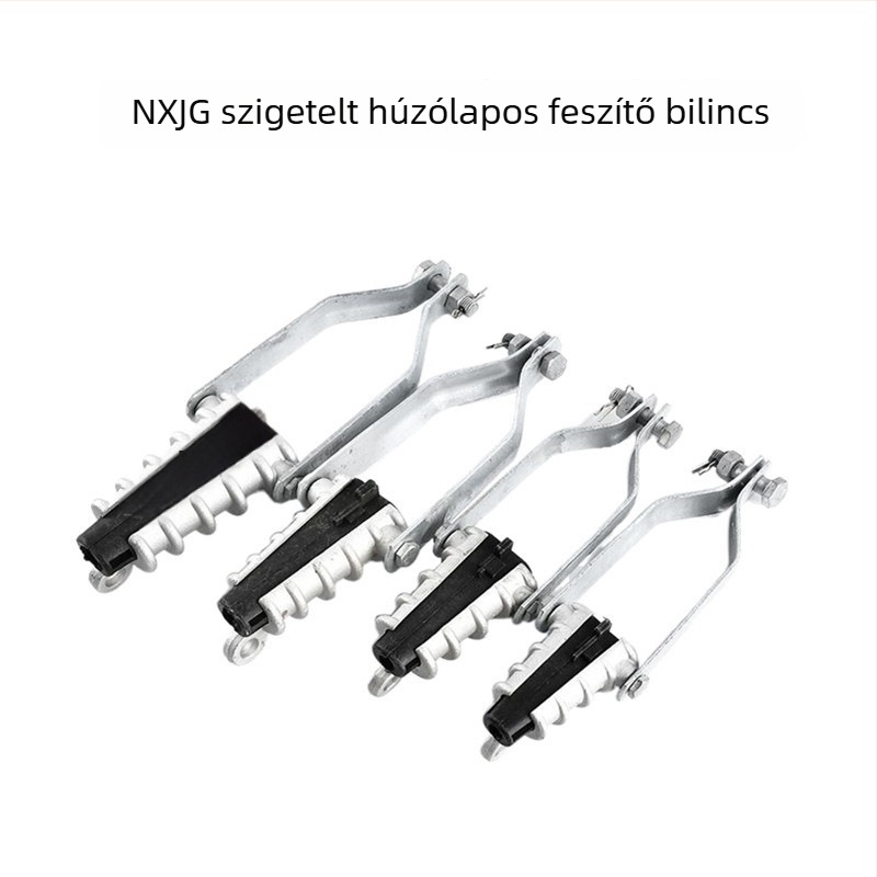 NXJG-1-2-3-4 Véső alakú szigetelt feszítő csap, lemez típusú alumíniumötvözet, nagyfeszültséghez