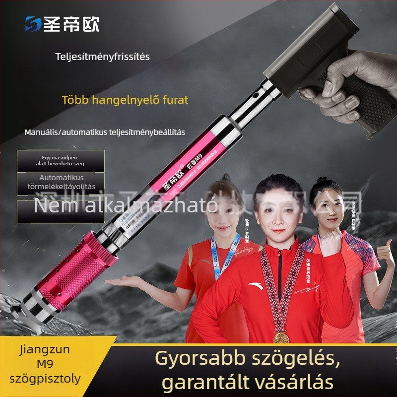 Saint Dio M9 szögpisztoly mennyezettelepítéshez – dekoráció, tűzvédelmi és ácsmunka