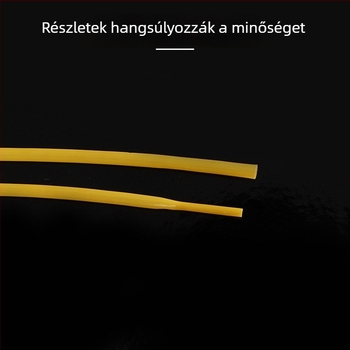 PTFE teflon hőszűkítő szilikoncső, hőálló 200°C-ig, kopásálló és nagy nyomásálló, puha és vastagított