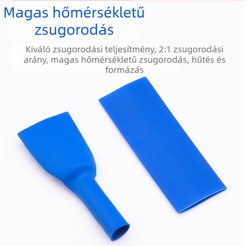 Hőszűkítő cső vezetékekhez és adatkábelekhez — rugalmas,színes védőhüvely, forró olvasztásos kötés, 3×
