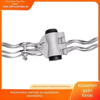ACL sor előcsavart függesztő bilincs optikai kábelekhez és vezetékekhez - alumíniumötvözet, forró-dip galvanizált, 10kV-500kV