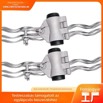 ACL sor előcsavart függesztő bilincs optikai kábelekhez és vezetékekhez - alumíniumötvözet, forró-dip galvanizált, 10kV-500kV