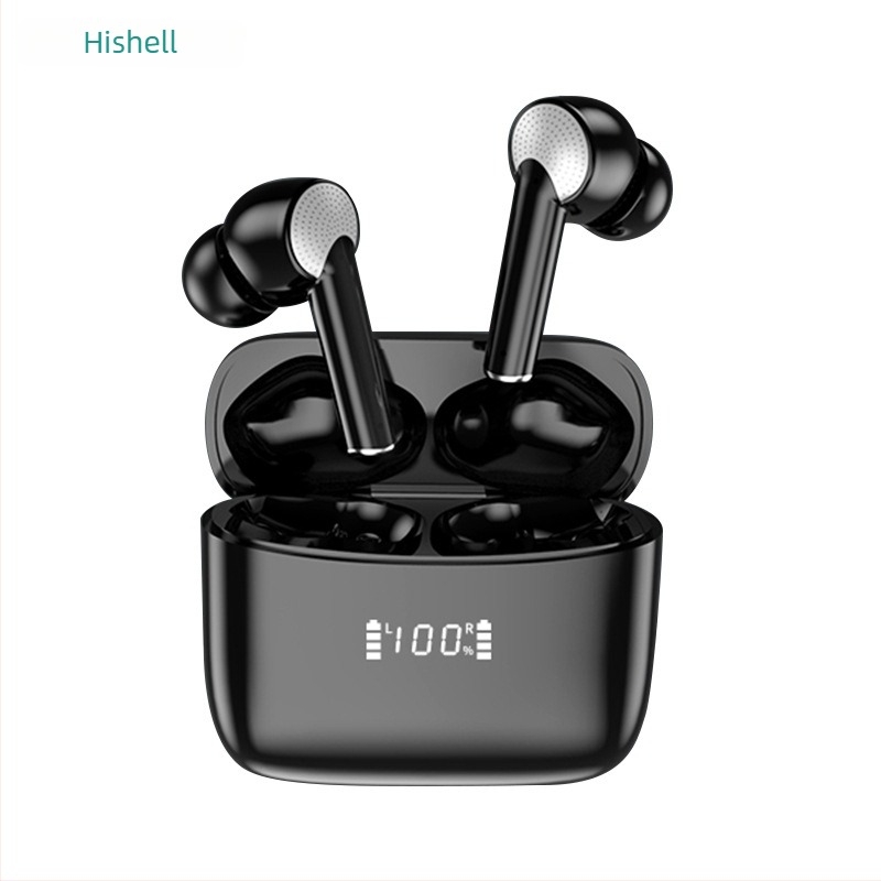 Vezeték nélküli Bluetooth fülhallgató ANC/ENC zajcsökkentéssel, LED kijelző, in-ear kialakítás, TWS, hosszú üzemidő üzleti használatra