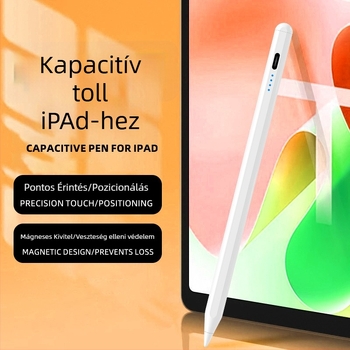 Apple iPadhez kapacitív stylus, aktív védelem a véletlen érintés ellen